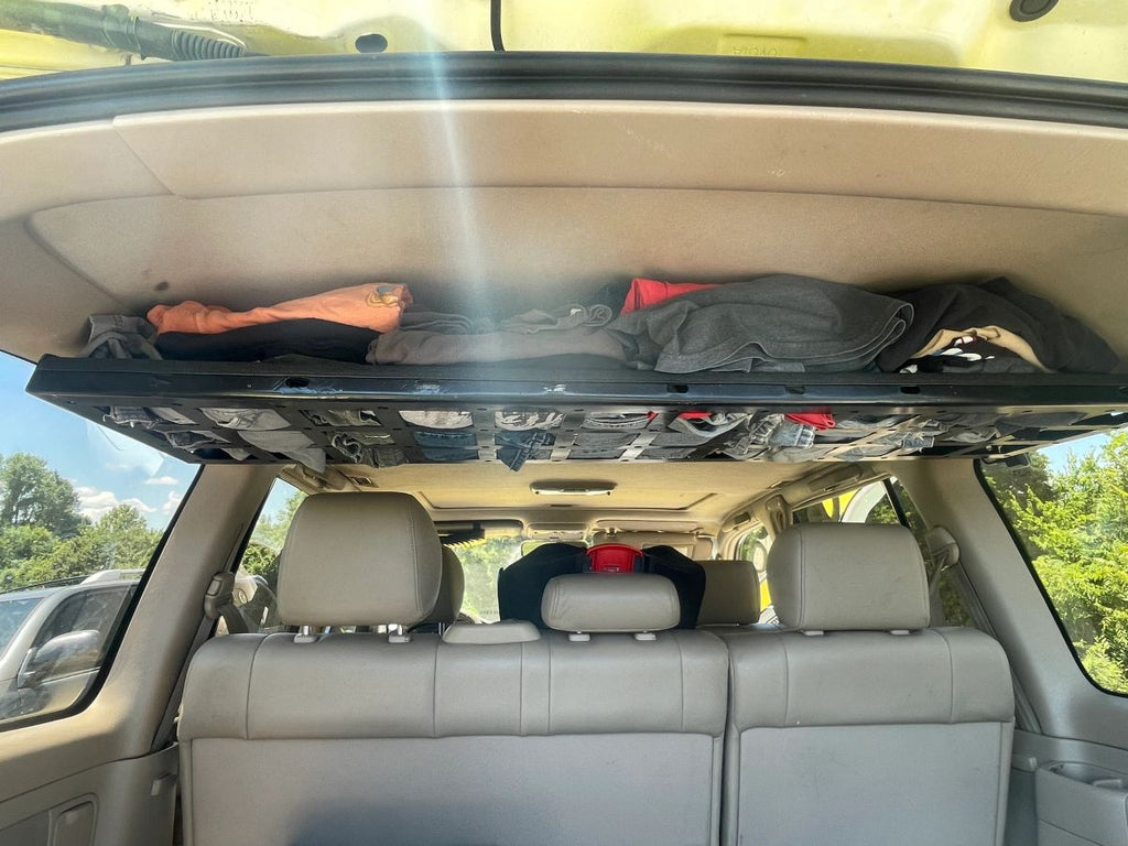 Big Slack Off Road Land Cruiser 100 3rd row cargo rack attic