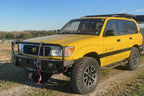 Big Slack Off Road Land Cruiser / LX470 front bumper, brush guard and winch mount