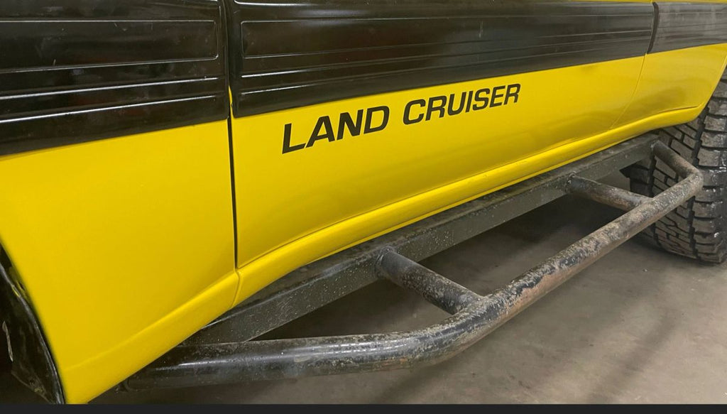 Big Slack Off Road Land Cruiser 100 / LX470 rock sliders