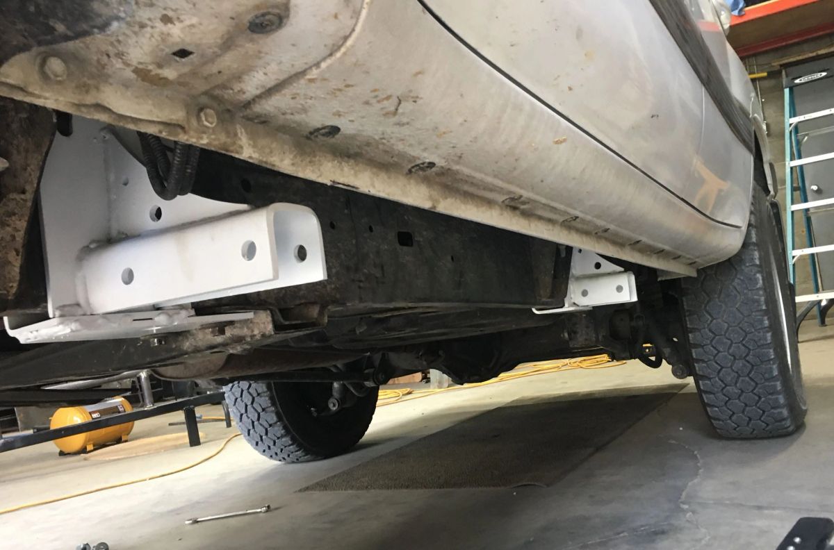 Big Slack Off Road Land Cruiser 100 / LX470 rock sliders