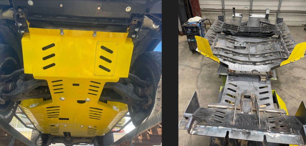 Big Slack Off Road Land Cruiser 100 / LX470 Underwhere skidplate system