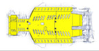 Big Slack Off Road Land Cruiser 100 / LX470 Underwhere skidplate system