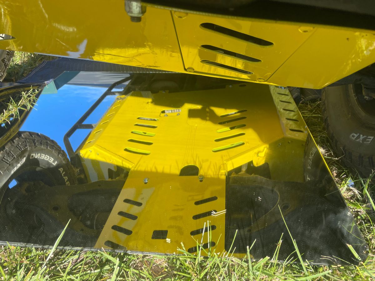 Big Slack Off Road Land Cruiser 100 / LX470 Underwhere skidplate system