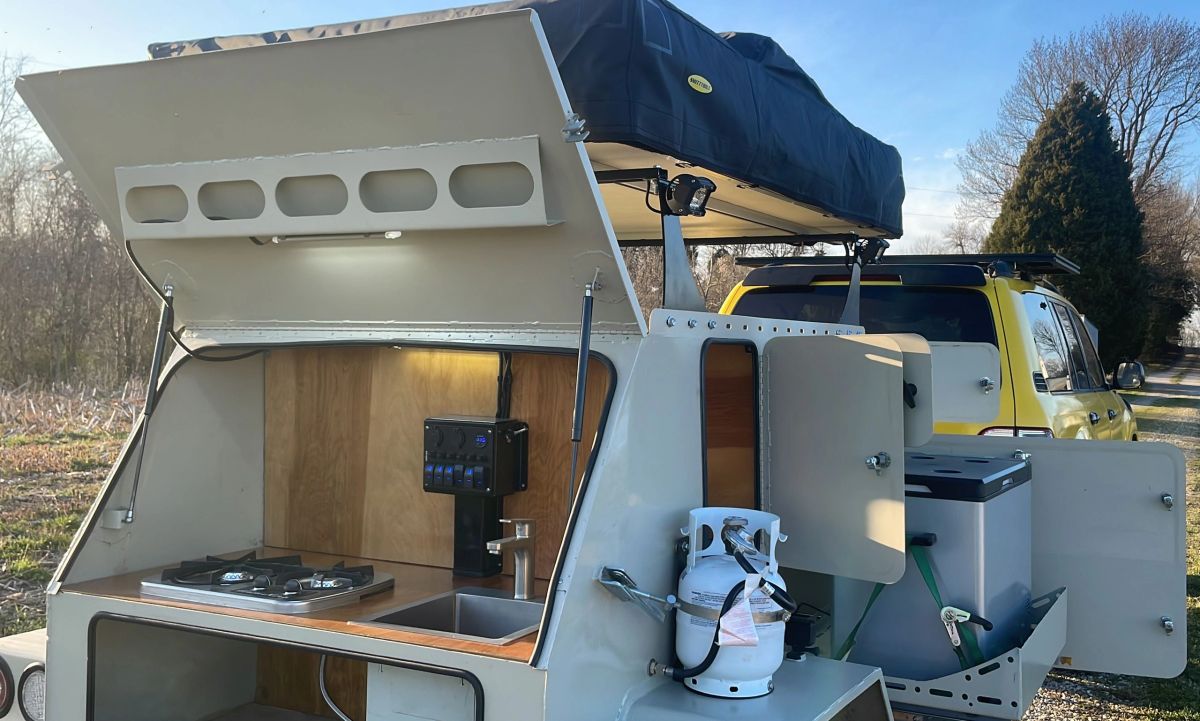 Big Slack Off Road Slacklander overland trailer