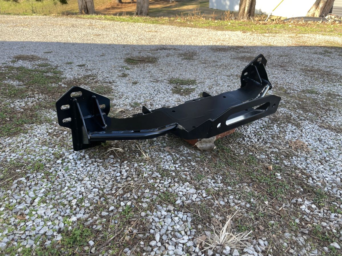 Big Slack Off Road Toyota Tacoma Gen 3 hidden winch mount